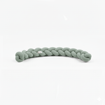 Wassergrüne geflochtene Bettumrandung - Vignette | Mon Tour de Lit Tresse