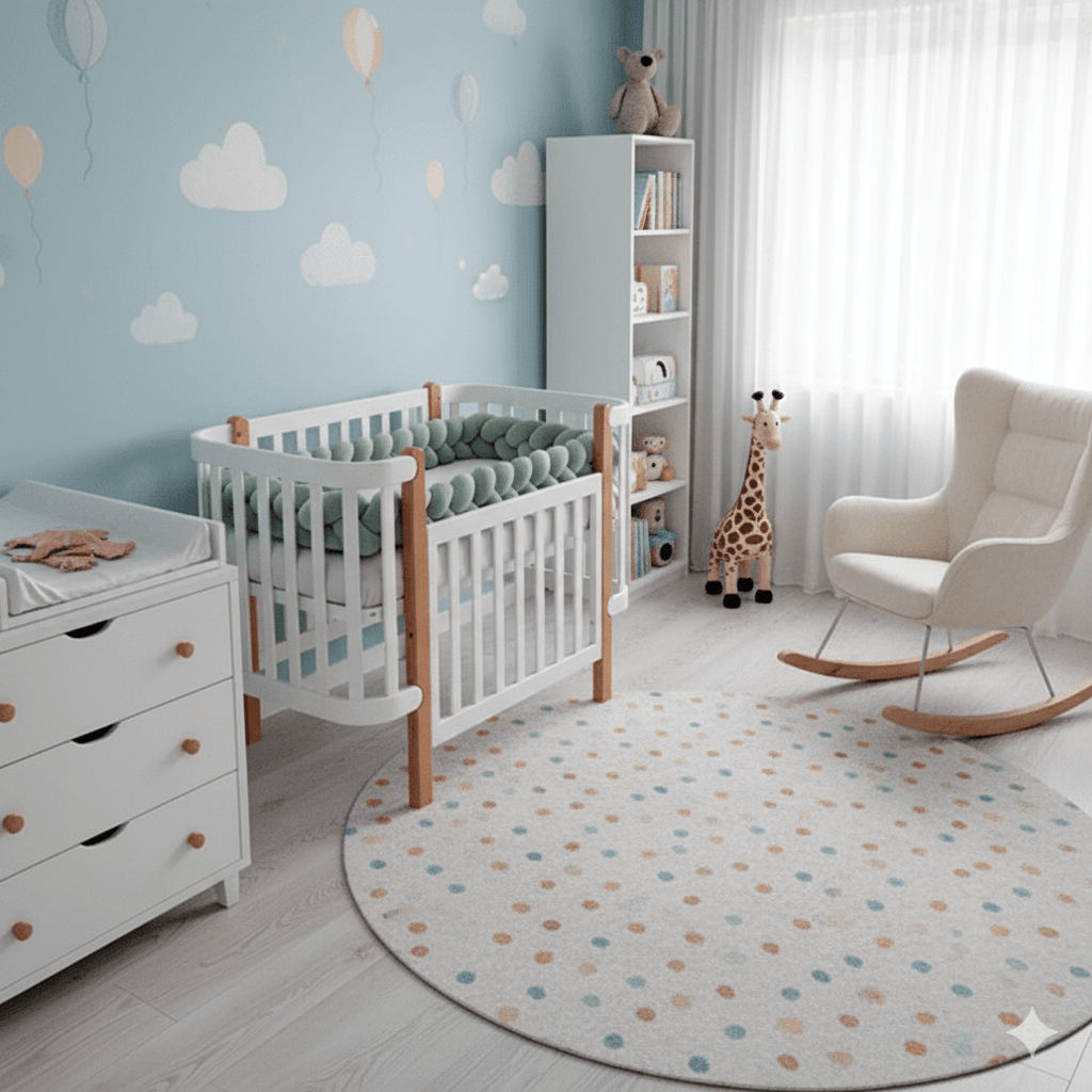 tresse de lit vert d'eau dans un lit