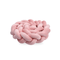 tresse de lit rose poudre